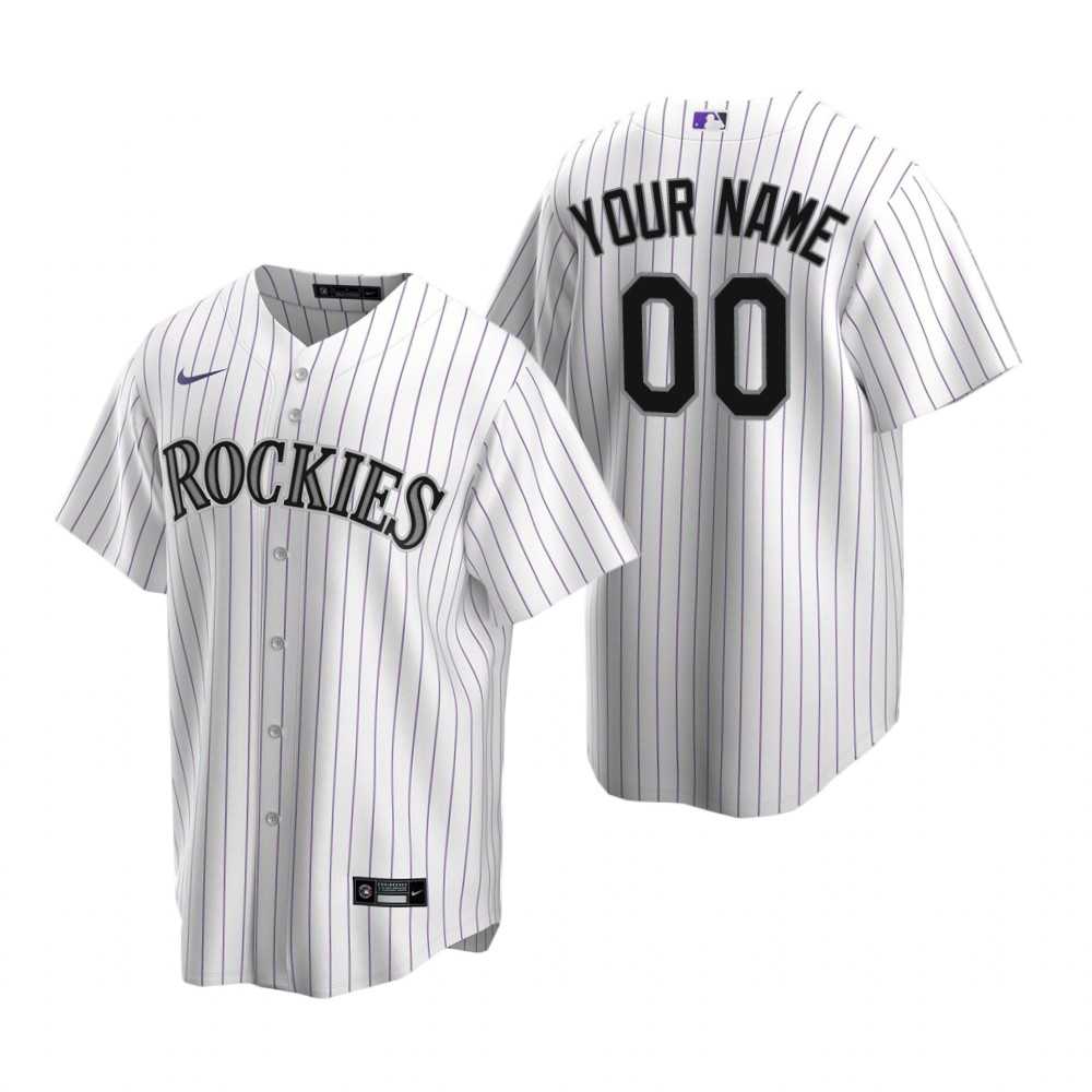 Colorado Rockies Customized Nike White Stitched MLB Cool Base Home Jersey,We sell and wholesale Colorado Rockies Customized Nike White Stitched MLB Cool Base Home Jersey on line form chian!
